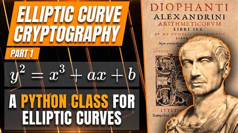 The group law defines the group structure of the curve. . Python elliptic curve library